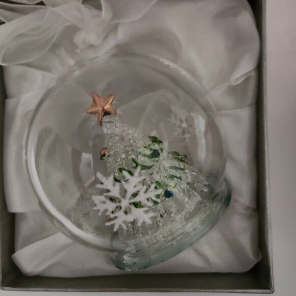 Christmas Tree Glass Globe Light Up Multicolor Ornament - Picture 4 of 6